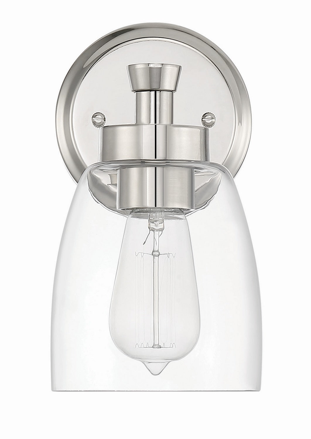 Craftmade - 12705PLN1 - One Light Wall Sconce - Henning - Polished Nickel