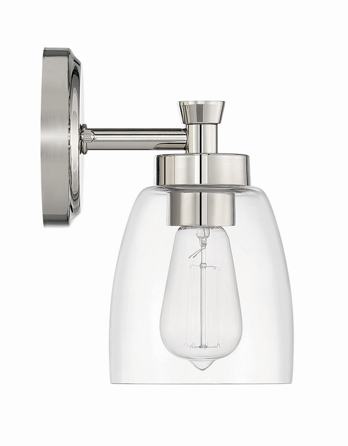 Craftmade - 12705PLN1 - One Light Wall Sconce - Henning - Polished Nickel