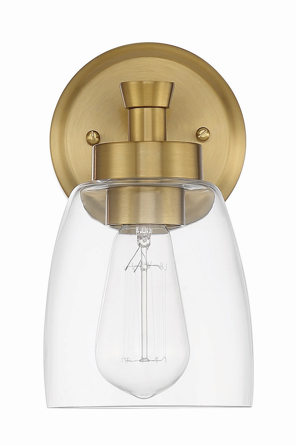 Craftmade - 12705SB1 - One Light Wall Sconce - Henning - Satin Brass