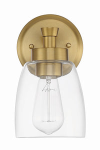 Craftmade - 12705SB1 - One Light Wall Sconce - Henning - Satin Brass