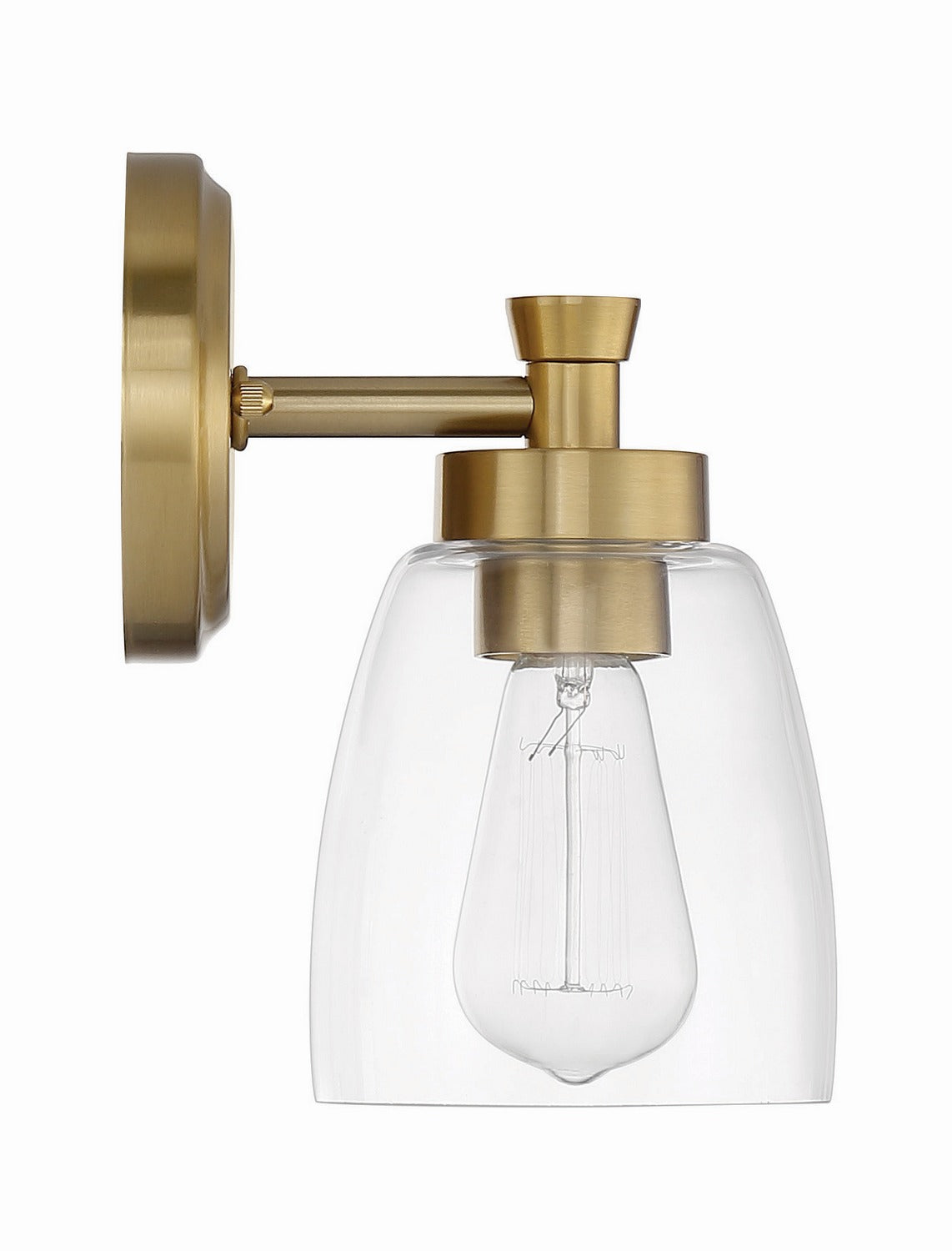 Craftmade - 12705SB1 - One Light Wall Sconce - Henning - Satin Brass