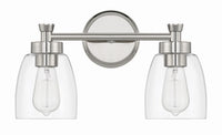 Craftmade - 12716PLN2 - Two Light Vanity - Henning - Polished Nickel