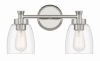 Craftmade - 12716PLN2 - Two Light Vanity - Henning - Polished Nickel