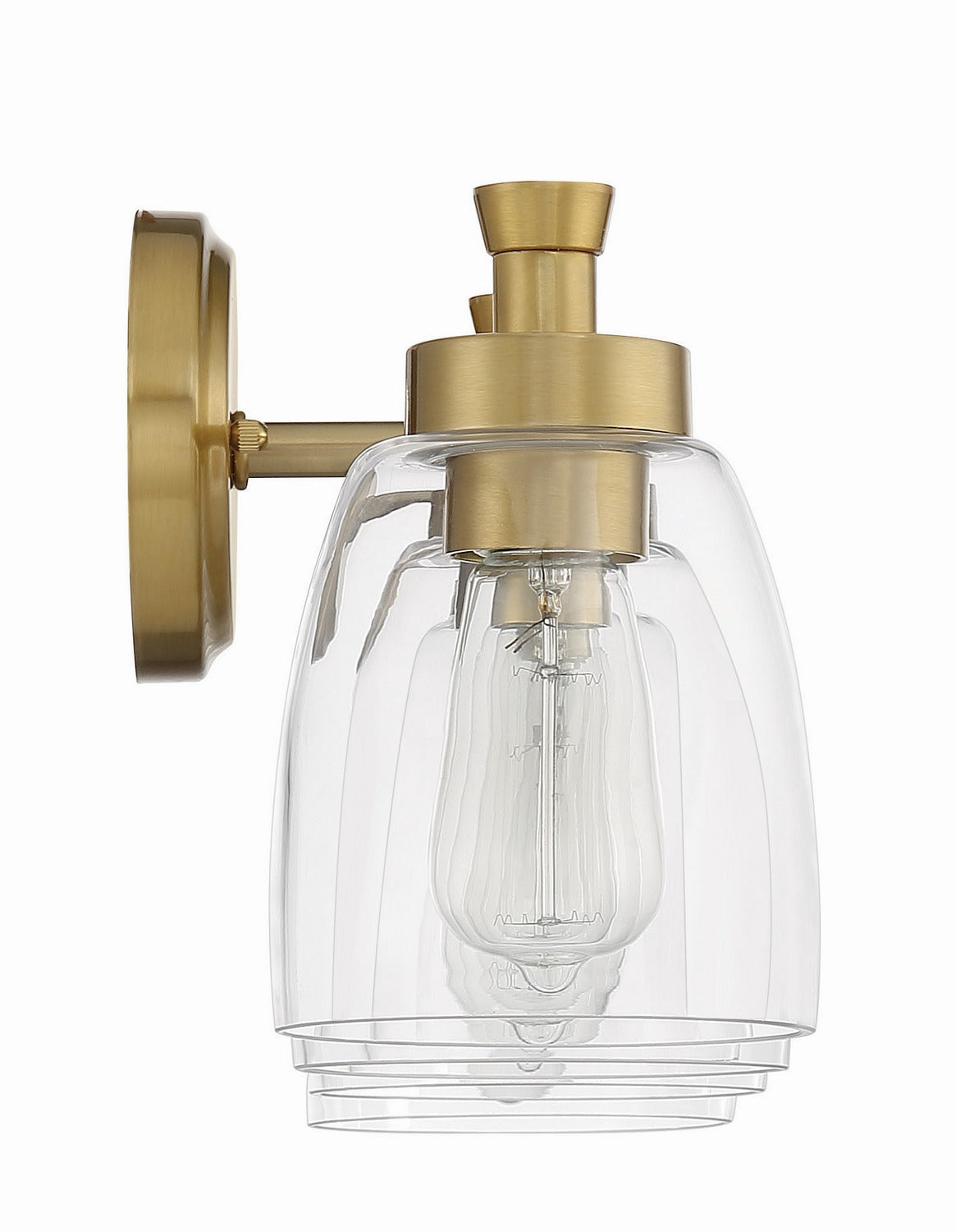 Craftmade - 12730SB4 - Four Light Vanity - Henning - Satin Brass
