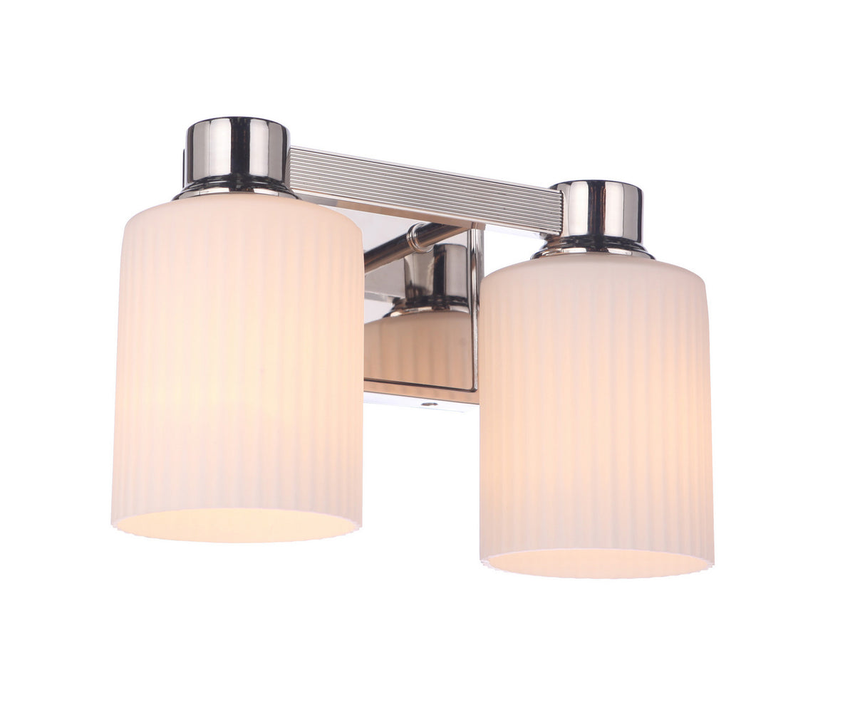 Craftmade - 12912PLN2 - Two Light Vanity - Bretton - Polished Nickel