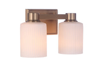 Craftmade - 12912SB2 - Two Light Vanity - Bretton - Satin Brass