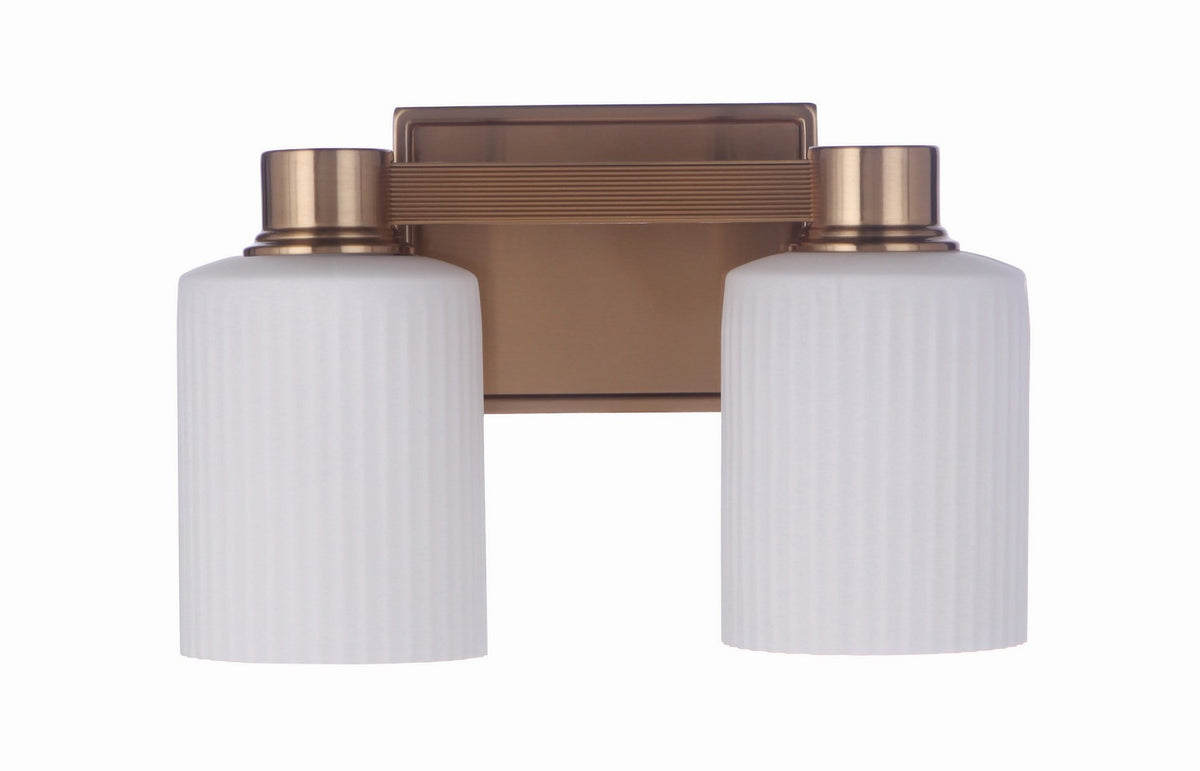 Craftmade - 12912SB2 - Two Light Vanity - Bretton - Satin Brass