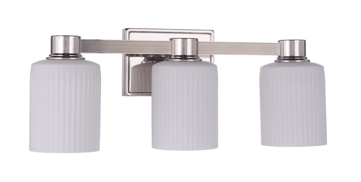 Craftmade - 12920PLN3 - Three Light Vanity - Bretton - Polished Nickel