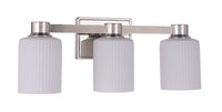 Craftmade - 12920PLN3 - Three Light Vanity - Bretton - Polished Nickel