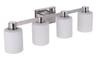 Craftmade - 12928PLN4 - Four Light Vanity - Bretton - Polished Nickel