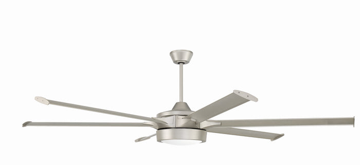 Craftmade 78"Ceiling Fan from the Prost 78" collection in Painted Nickel finish