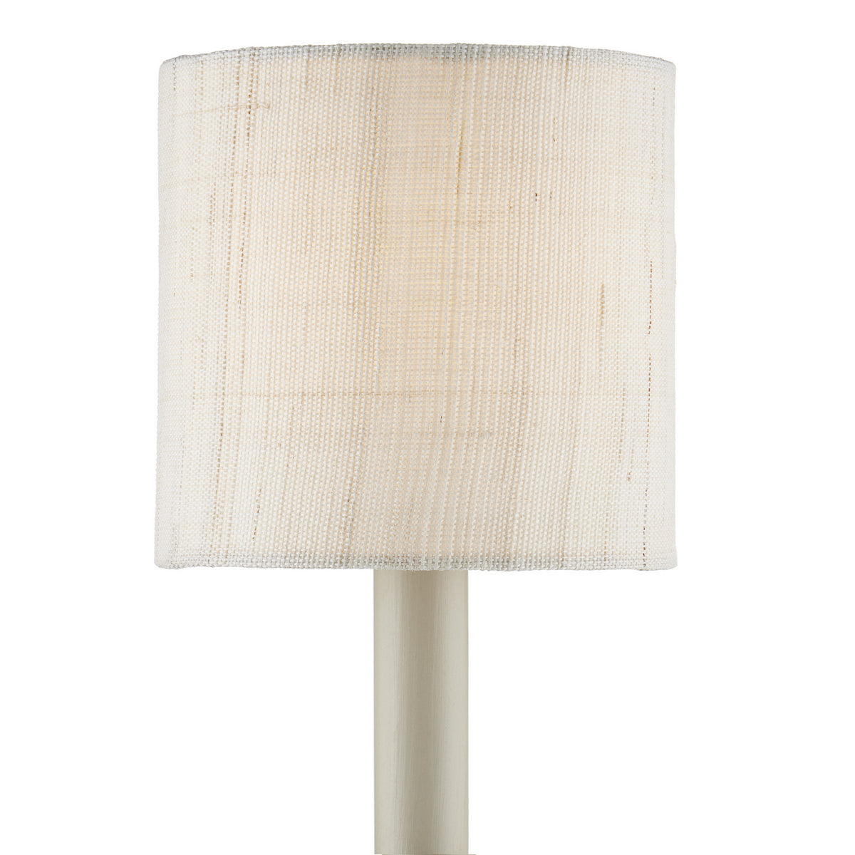 Currey and Company - 0900-0026 - Chandelier Shade - Ivory Fine Grasscloth - Light Natural