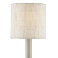 Currey and Company - 0900-0026 - Chandelier Shade - Ivory Fine Grasscloth - Light Natural