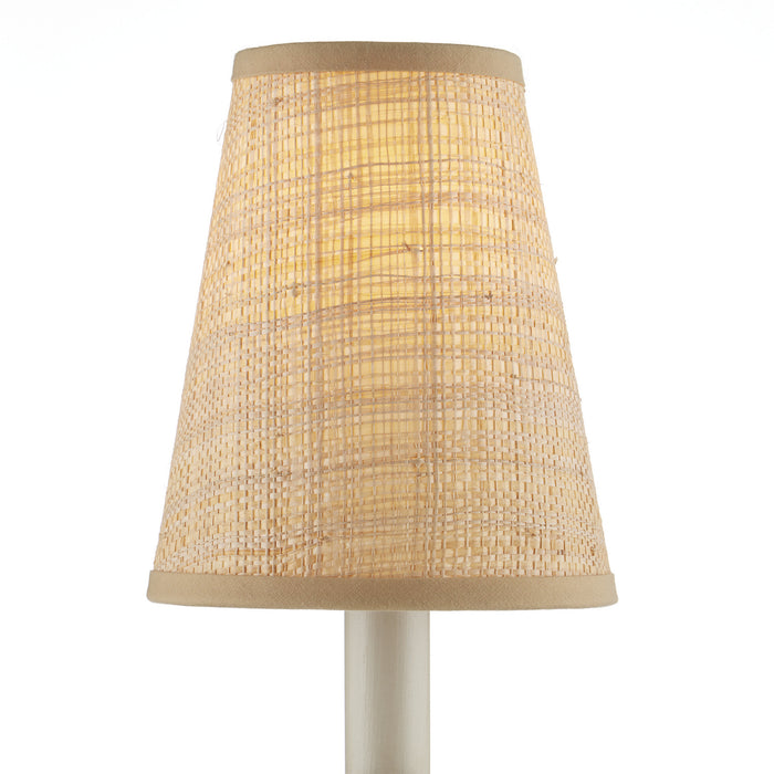 Currey and Company Chandelier Shade in Natural finish