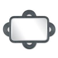Currey and Company - 1000-0126 - Mirror - Santos Collection - Vintage Navy/Mirror