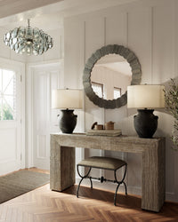 Currey and Company - 1000-0130 - Mirror - Dario - Gray