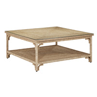 Currey and Company - 3000-0219 - Cocktail Table - Olisa Collection - Natural Rope
