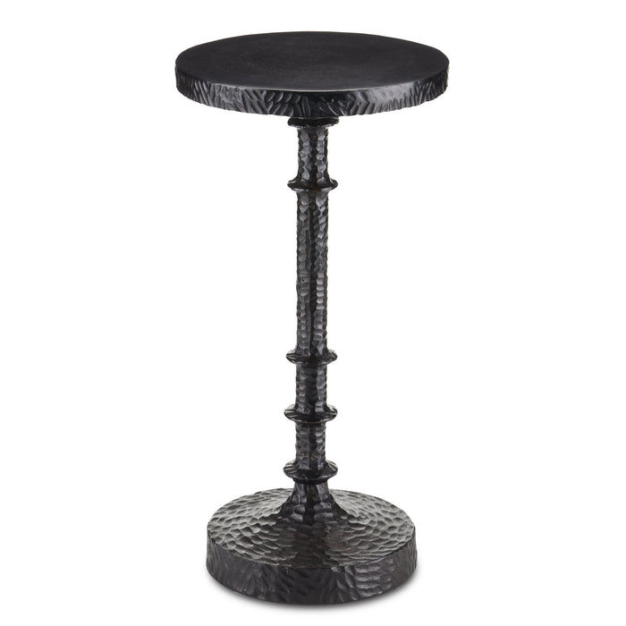 Currey and Company Accent Table from the Gallo collection in Bronze finish