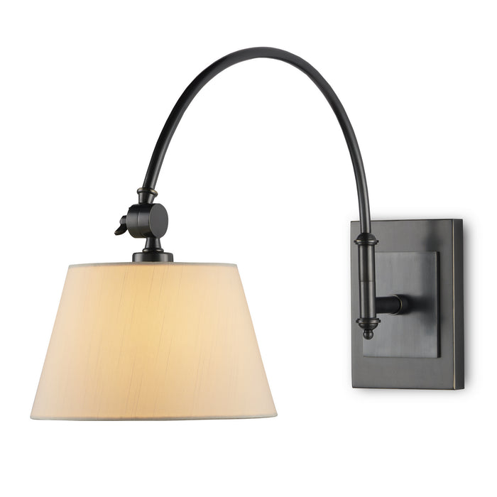 Currey and Company - 5000-0209 - One Light Wall Sconce - Ashby Collection - Oil Rubbed Bronze