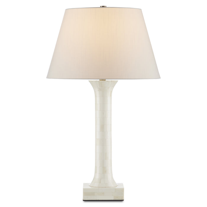 Currey and Company One Light Table Lamp from the Haddee collection in Natural finish