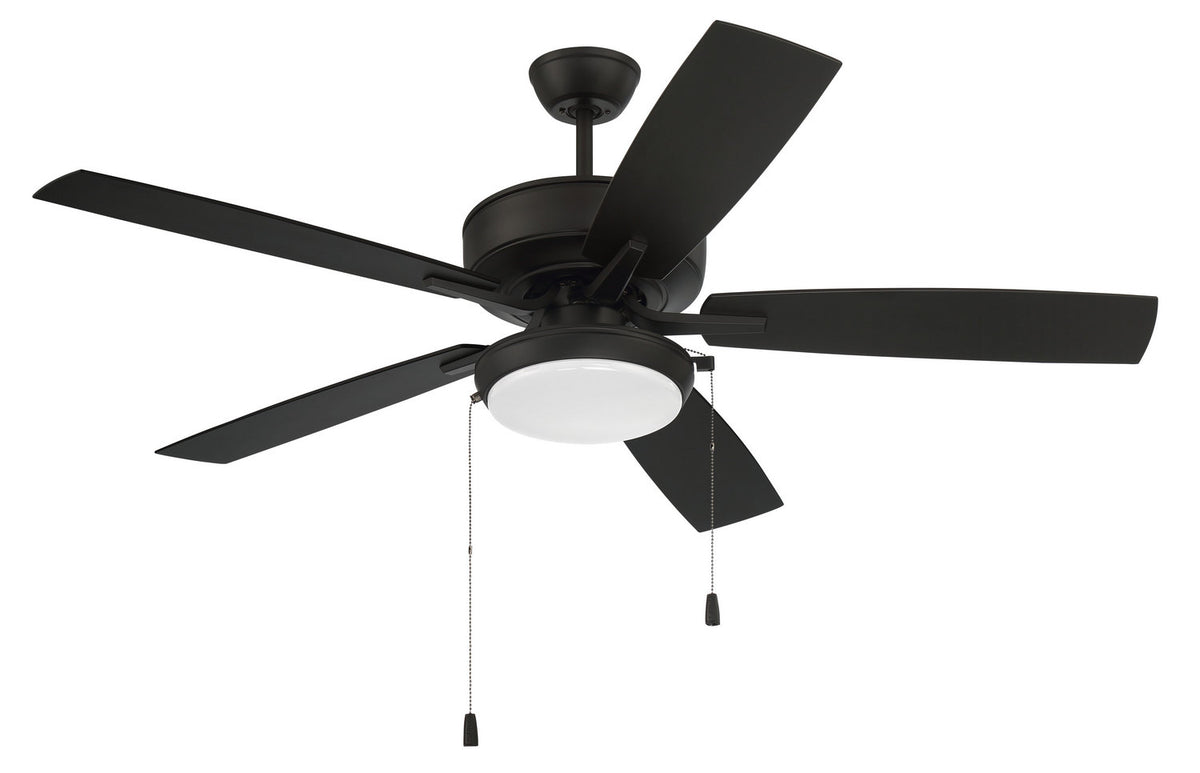 Craftmade - OP119FB5 - 52" Outdoor Ceiling Fan - Outdoor Pro Plus 119 - Flat Black