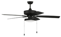 Craftmade - OP119FB5 - 52" Outdoor Ceiling Fan - Outdoor Pro Plus 119 - Flat Black