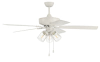 Craftmade - OP104W5 - 52" Outdoor Ceiling Fan - Outdoor Pro Plus 104 - White