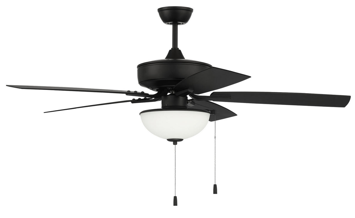 Craftmade - OP211FB5 - 52" Ceiling Fan - Outdoor Pro Plus 211 - Flat Black