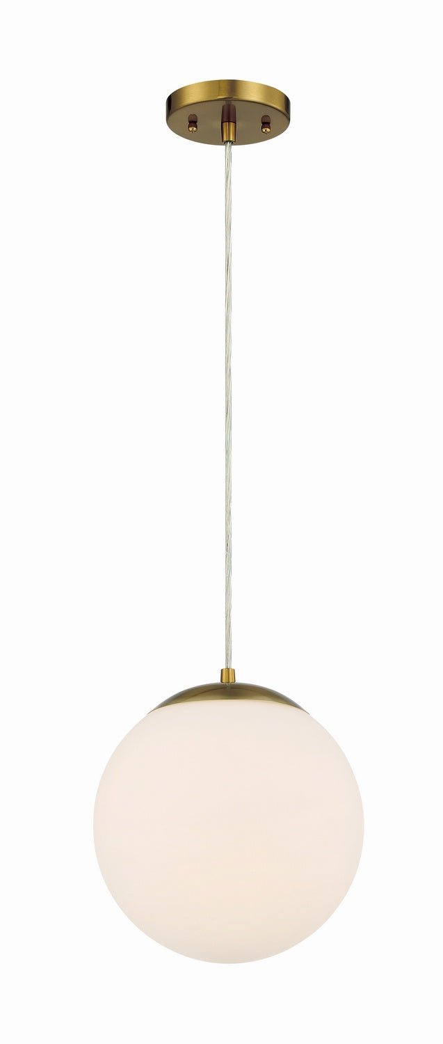 Craftmade - 56891-SB-WG - One Light Pendant - Gaze - Satin Brass