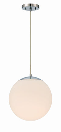 Craftmade - 56892-CH-WG - One Light Pendant - Gaze - Chrome