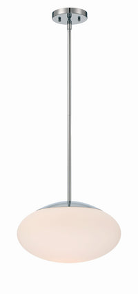 Craftmade - 56894-CH-WG - One Light Pendant - Gaze - Chrome