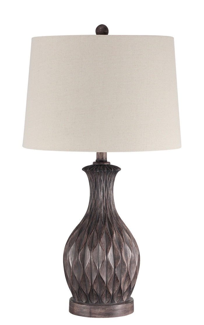 Craftmade One Light Table Lamp from the Table Lamp collection in Painted Brown finish