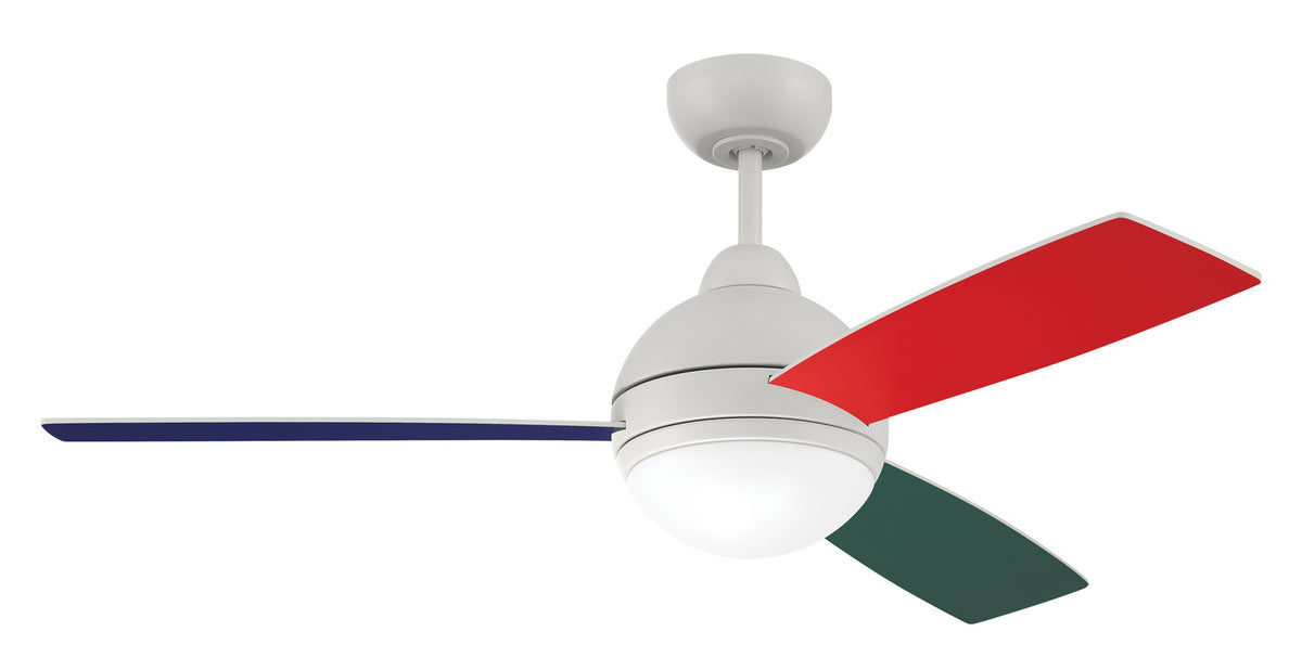 Craftmade - KNE48W3 - 48" Ceiling Fan - Keen - White