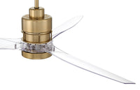 Craftmade - SON52SB3-CAP-NWF - 52" Ceiling Fan - Sonnet WiFi 52" Ceiling Fan no Wifi - Satin Brass