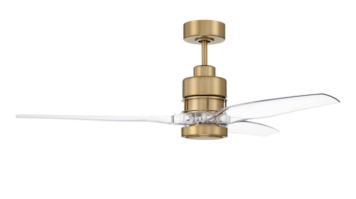 Craftmade - SON52SB3-CAP-NWF - 52" Ceiling Fan - Sonnet WiFi 52" Ceiling Fan no Wifi - Satin Brass