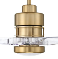 Craftmade - SON52SB3-CAP-NWF - 52" Ceiling Fan - Sonnet WiFi 52" Ceiling Fan no Wifi - Satin Brass