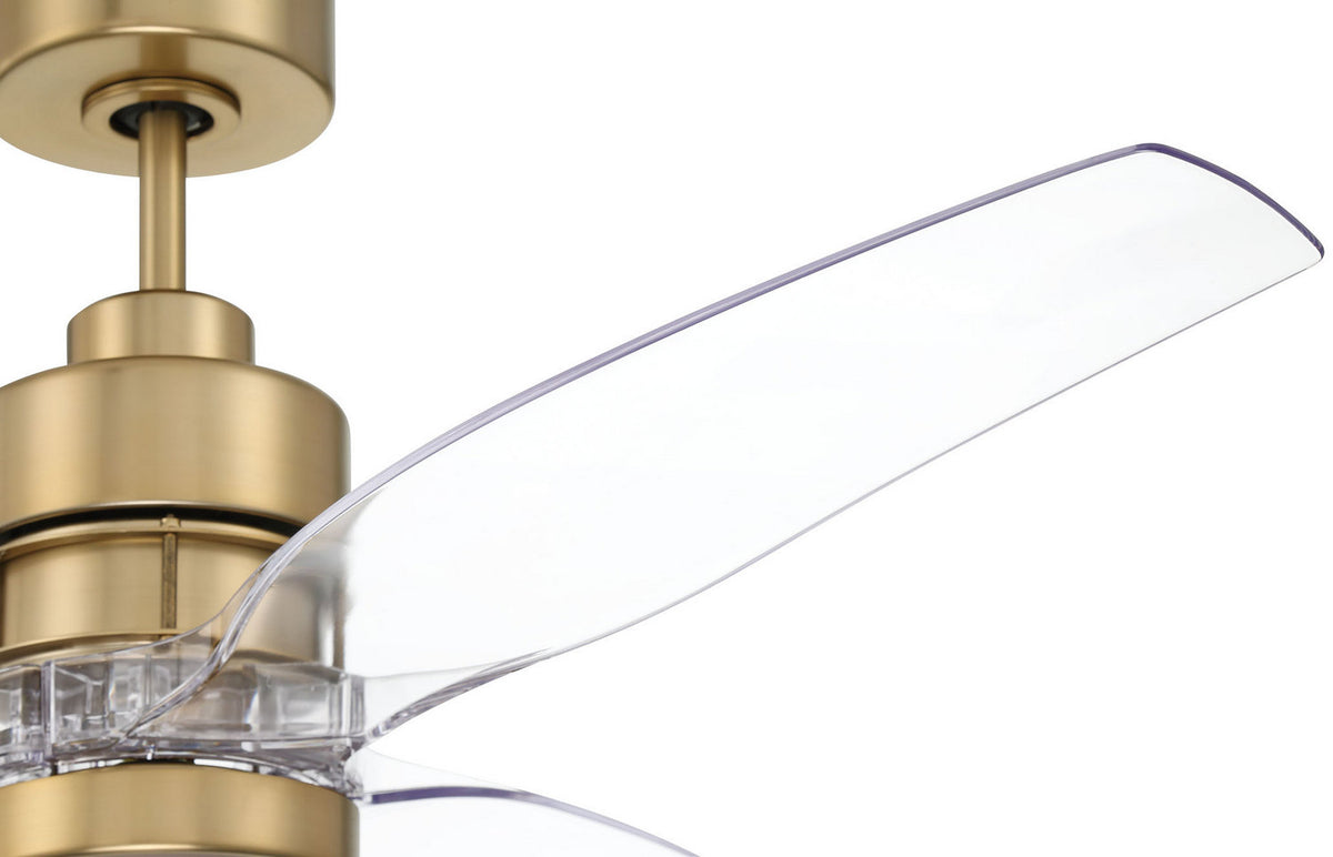 Craftmade - SON52SB3-CAP-NWF - 52" Ceiling Fan - Sonnet WiFi 52" Ceiling Fan no Wifi - Satin Brass