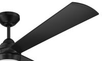 Craftmade - STL60FB3-NWF - 60" Ceiling Fan - Sterling - Flat Black