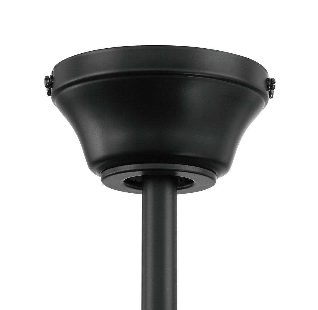 Craftmade - TEA52FBSB4 - 52" Ceiling Fan - Teana - Flat Black/Satin Brass