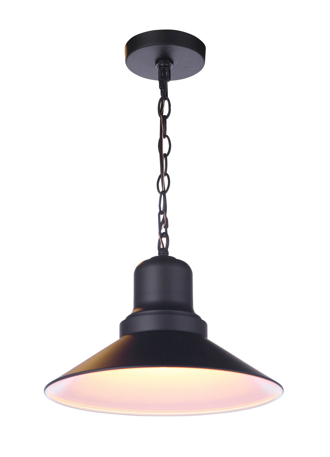 Craftmade - ZA5411-MN - One Light Outdoor Pendant - Singleton - Midnight