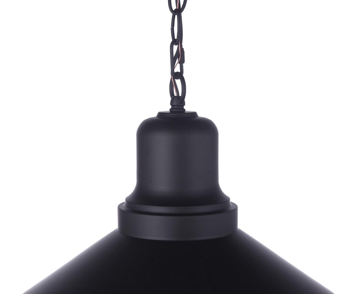 Craftmade - ZA5411-MN - One Light Outdoor Pendant - Singleton - Midnight