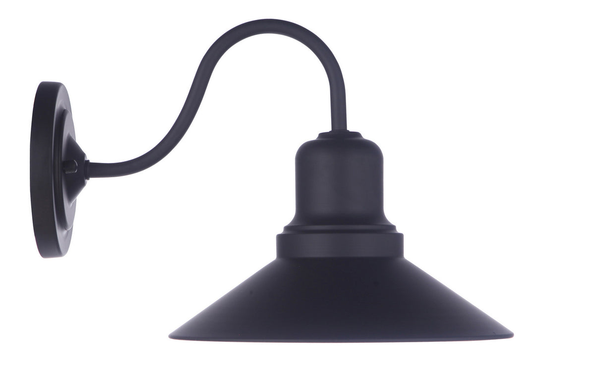 Craftmade - ZA5414-MN - One Light Outdoor Wall Lantern - Singleton - Midnight