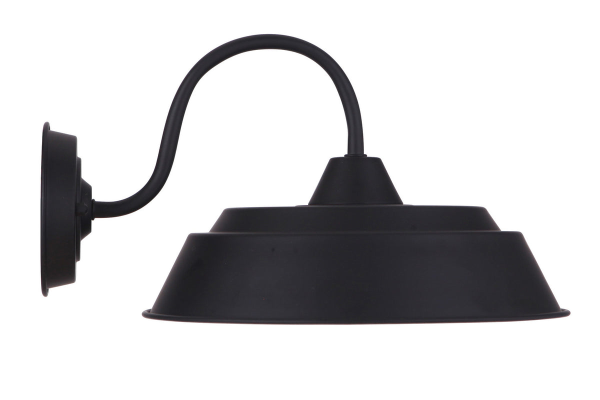 Craftmade - ZA5504-MN - One Light Outdoor Wall Mount - Landmark - Midnight