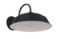 Craftmade - ZA5504-MN - One Light Outdoor Wall Mount - Landmark - Midnight