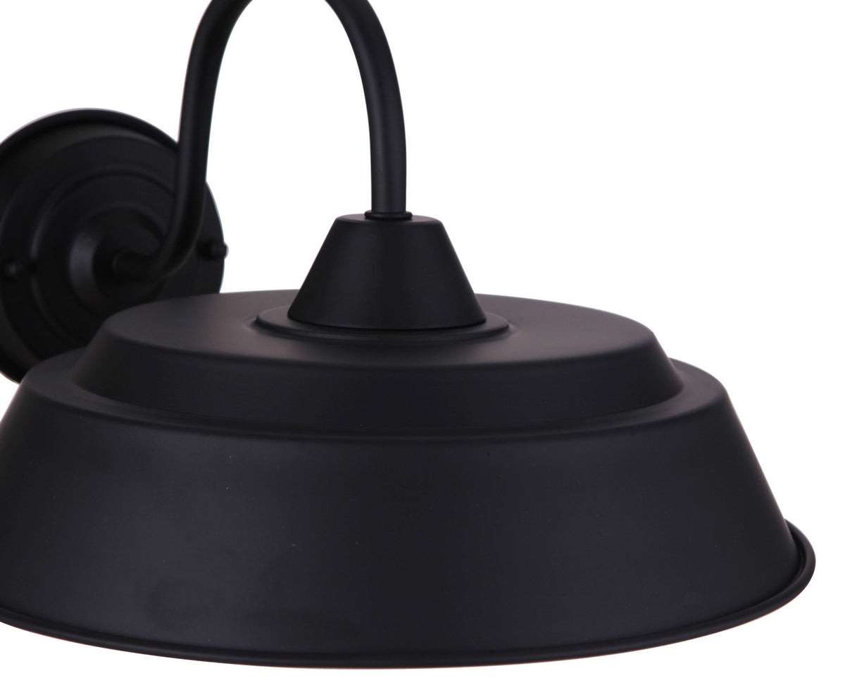Craftmade - ZA5504-MN - One Light Outdoor Wall Mount - Landmark - Midnight