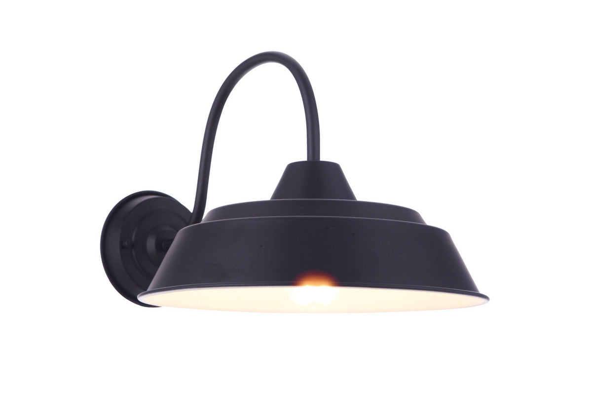 Craftmade - ZA5514-MN - One Light Outdoor Wall Mount - Landmark - Midnight