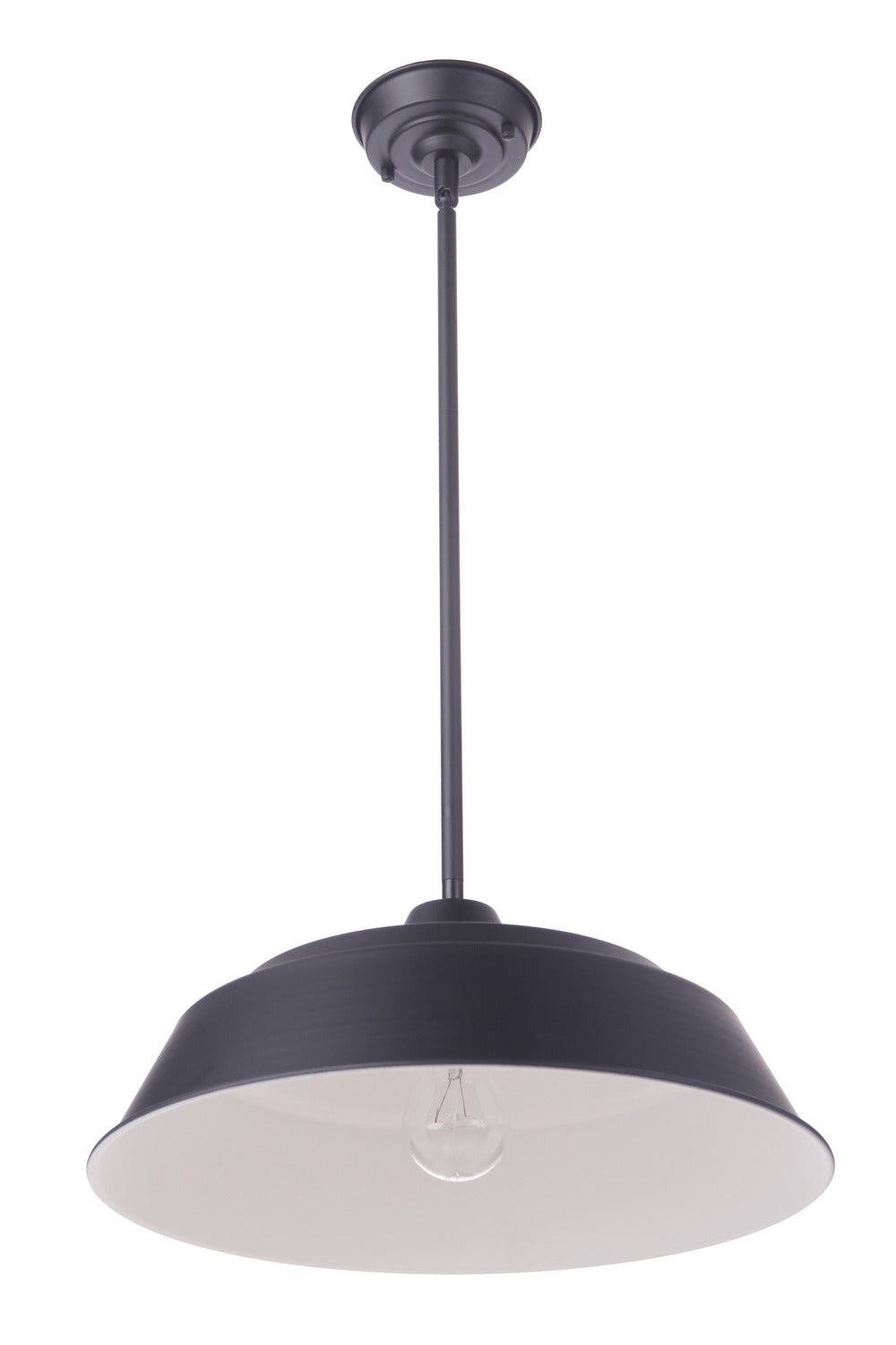 Craftmade - ZA5521-MN - One Light Outdoor Pendant - Landmark - Midnight