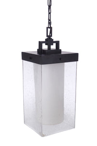 Craftmade - ZA5621-MN - One Light Outdoor Pendant - Hayner - Midnight