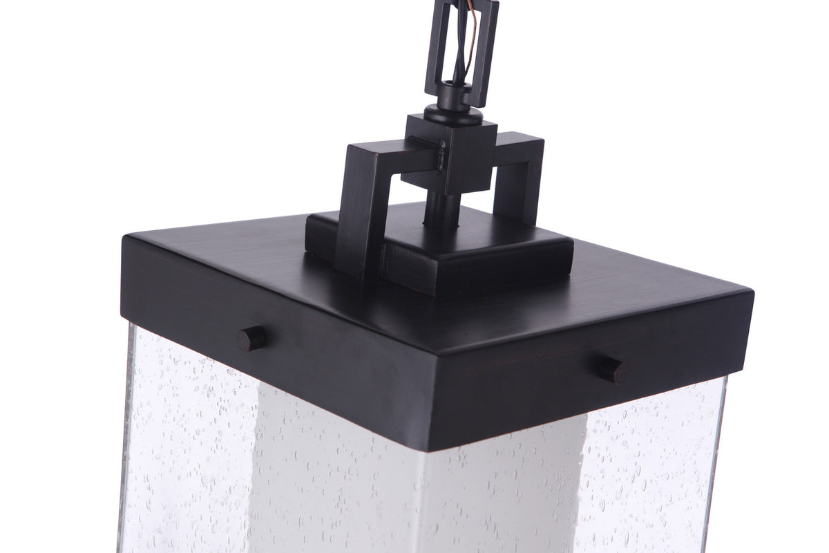 Craftmade - ZA5621-MN - One Light Outdoor Pendant - Hayner - Midnight