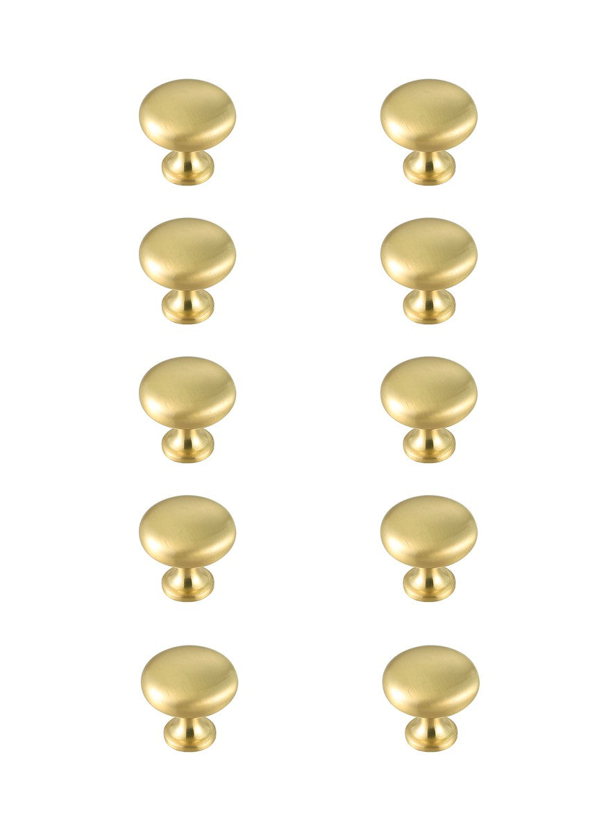 Elegant Lighting - KB2002-GD-10PK - Knob Multipack (Set of 10) - Cadon - Brushed Gold